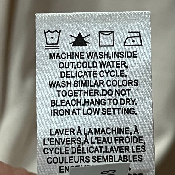 Vintage Satiny Champagne Mini Party Dress Sleeveless Fit & Flare Neutral Holiday - Picture 9 of 9